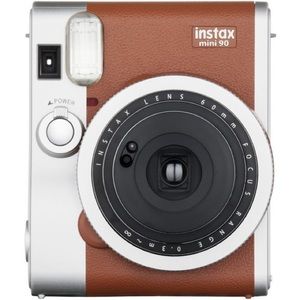FUJIFILM INSTAX Mini 90 Neo Classic Instant Camera (Brown) 📸